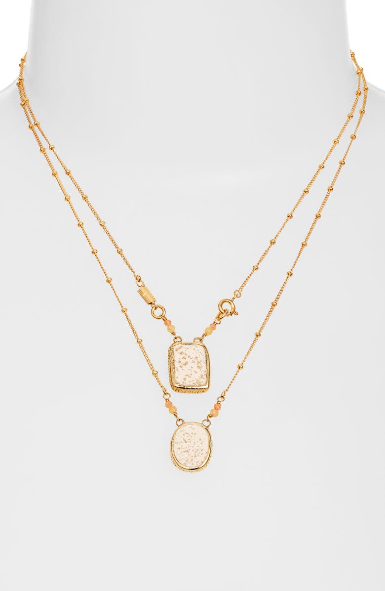 Gas Bijoux Scapularie Layered Necklace, Alternate, color,