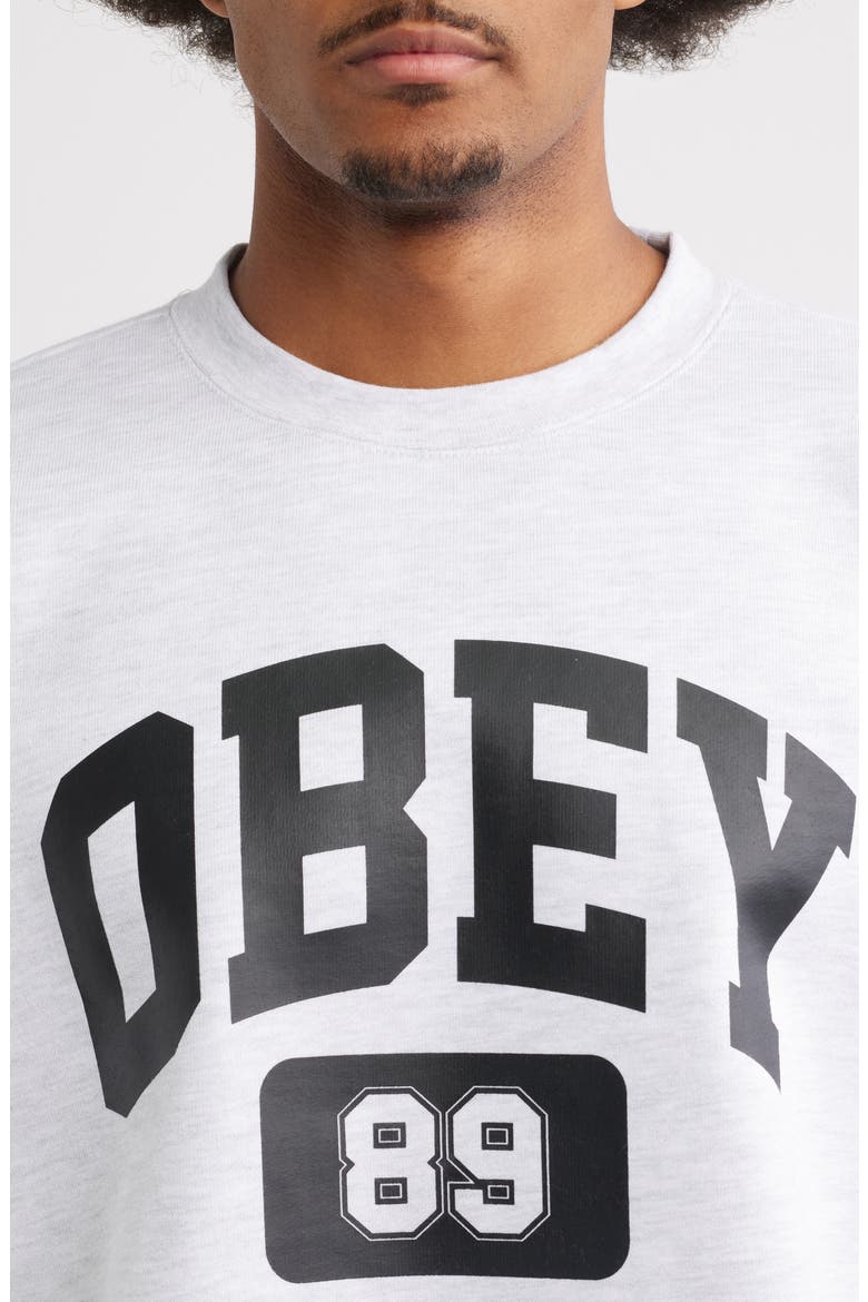 Academy Graphic Sweatshirt, Alternate, color, ASH GREY