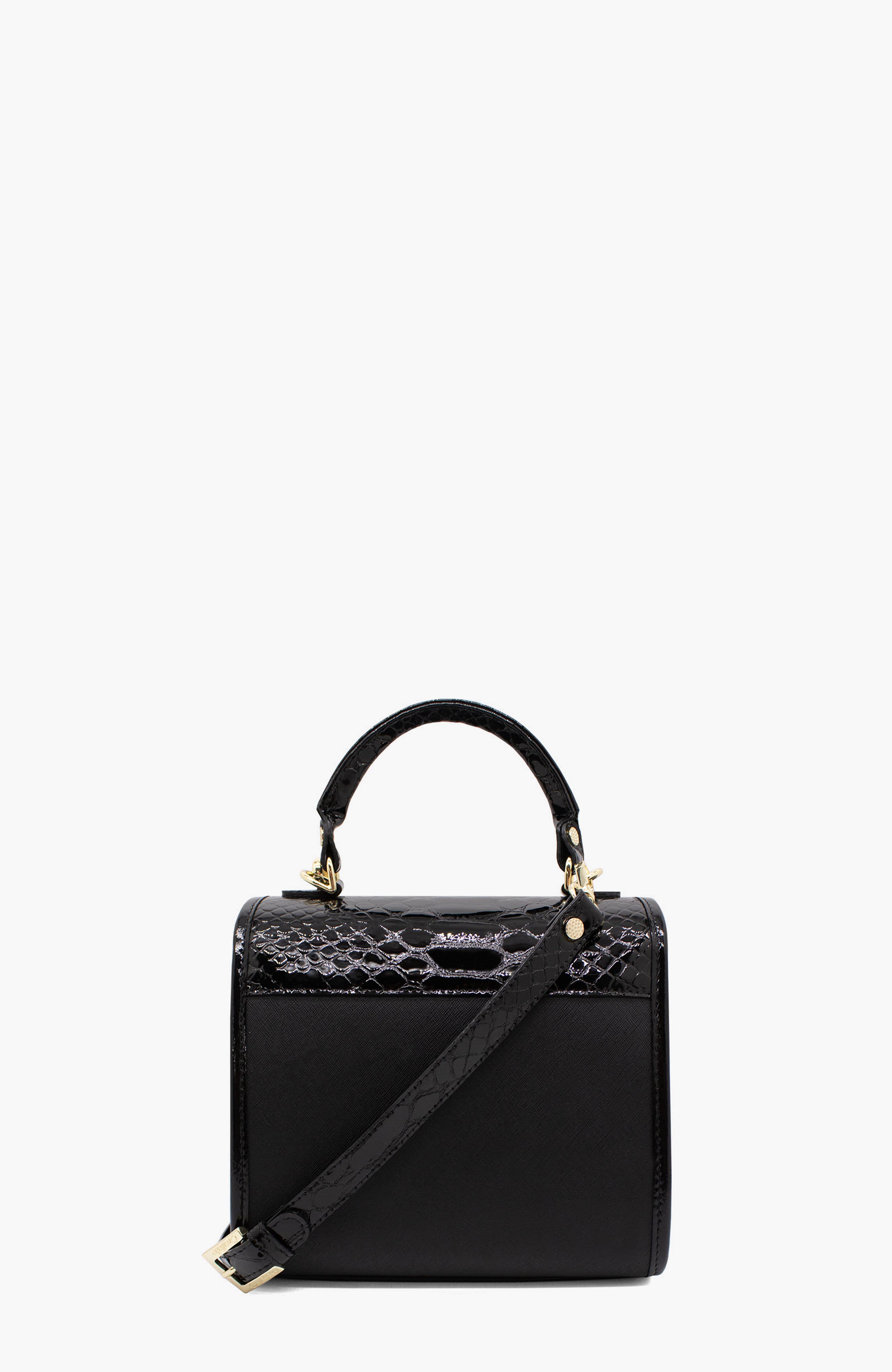 Cherry Blossom Handbag 518, Alternate, color, Black