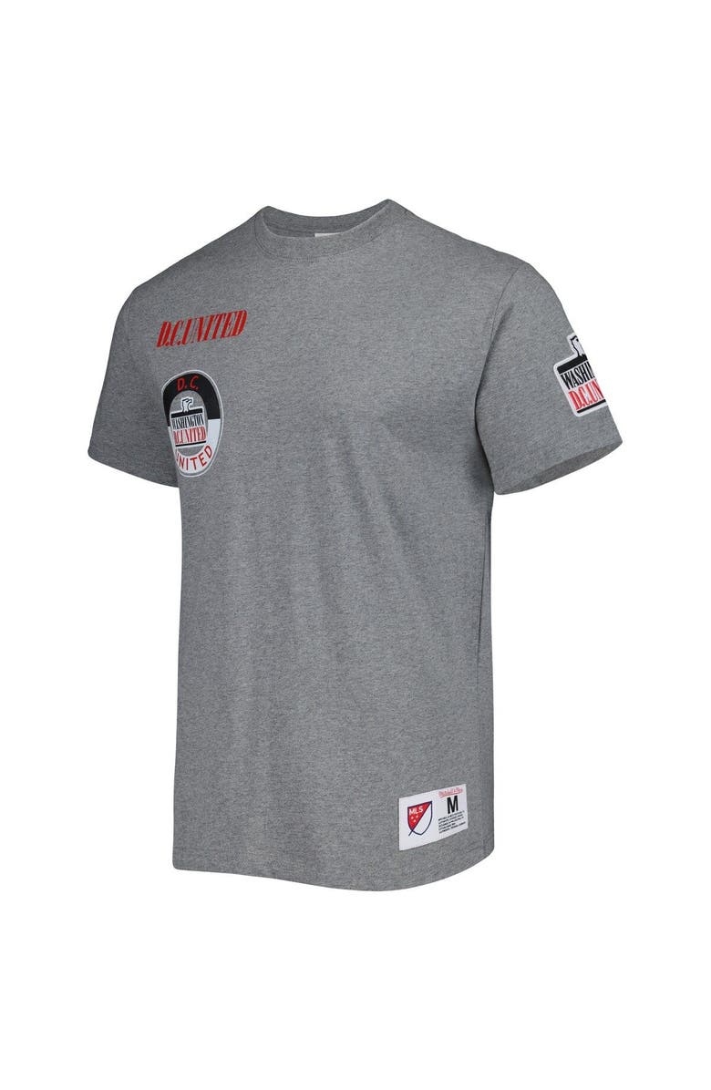 Mitchell & Ness Men Mitchell & Ness Gray D.C. United City Tee, Alternate, color, Gray