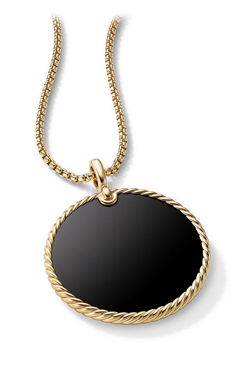 David Yurman Elements Reversible Disc Pendant, Alternate, color,