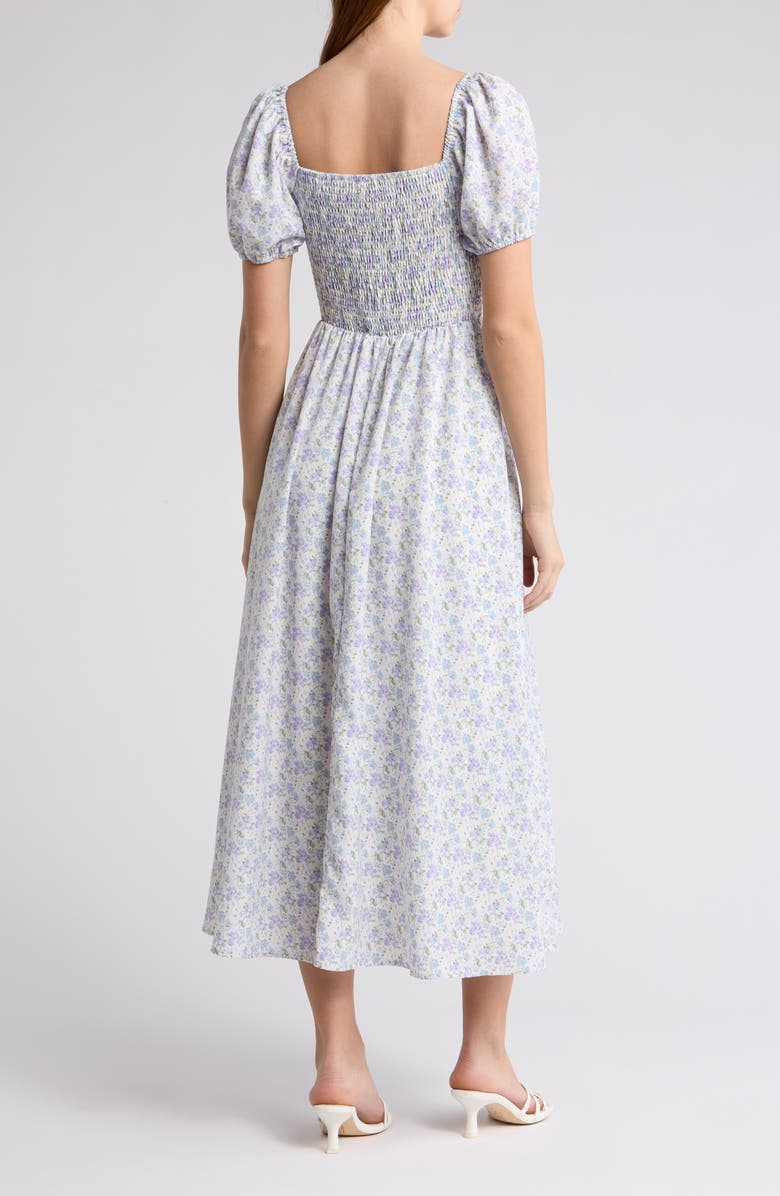 Lush Puff Sleeve Maxi Dress, Alternate, color,