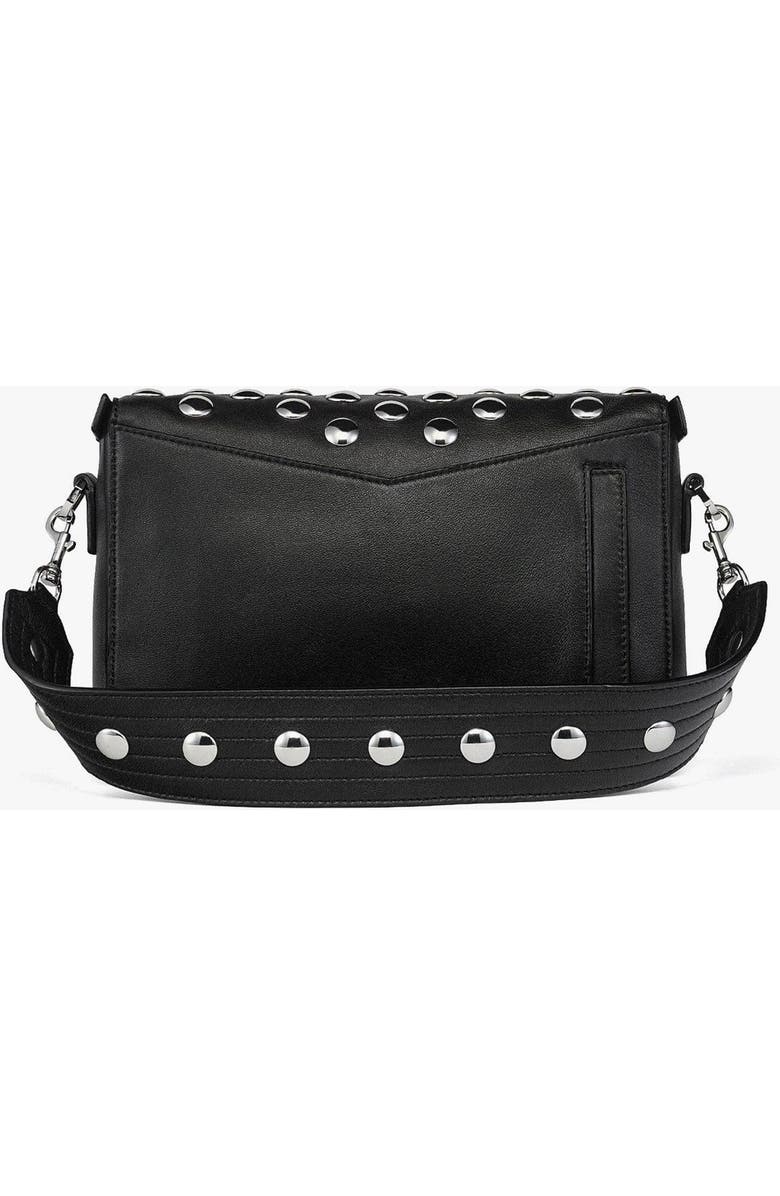 MCM Diamant 3D Shoulder Bag in Galactic Gala Lamb Leather, Alternate, color, Black