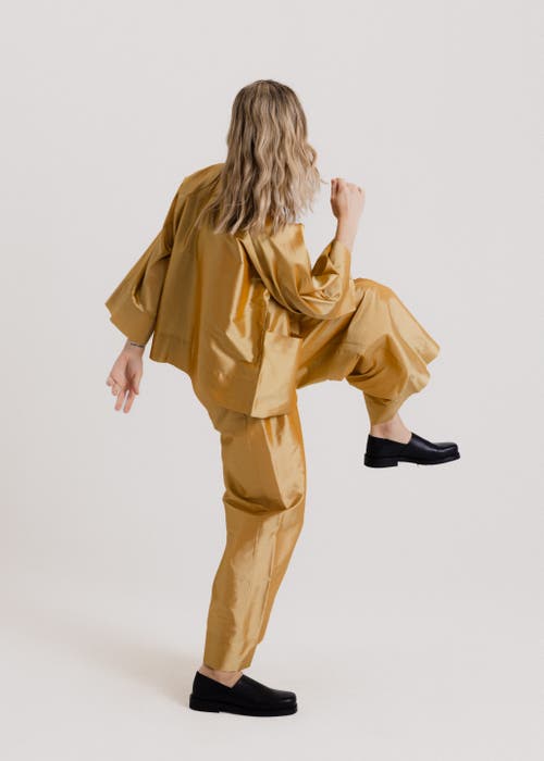 Alas Wide Pleated Pants In Multi