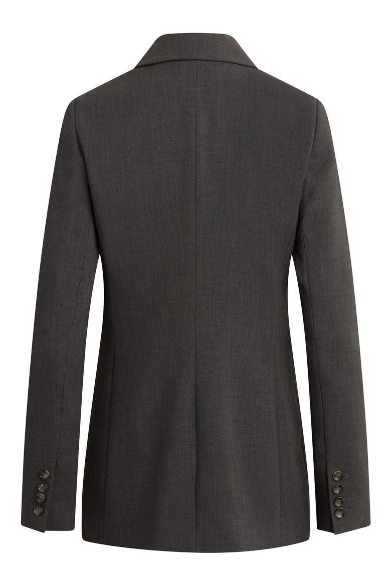 The Phoebe Double Breasted Blazer, Alternate, color, GREY SUITING