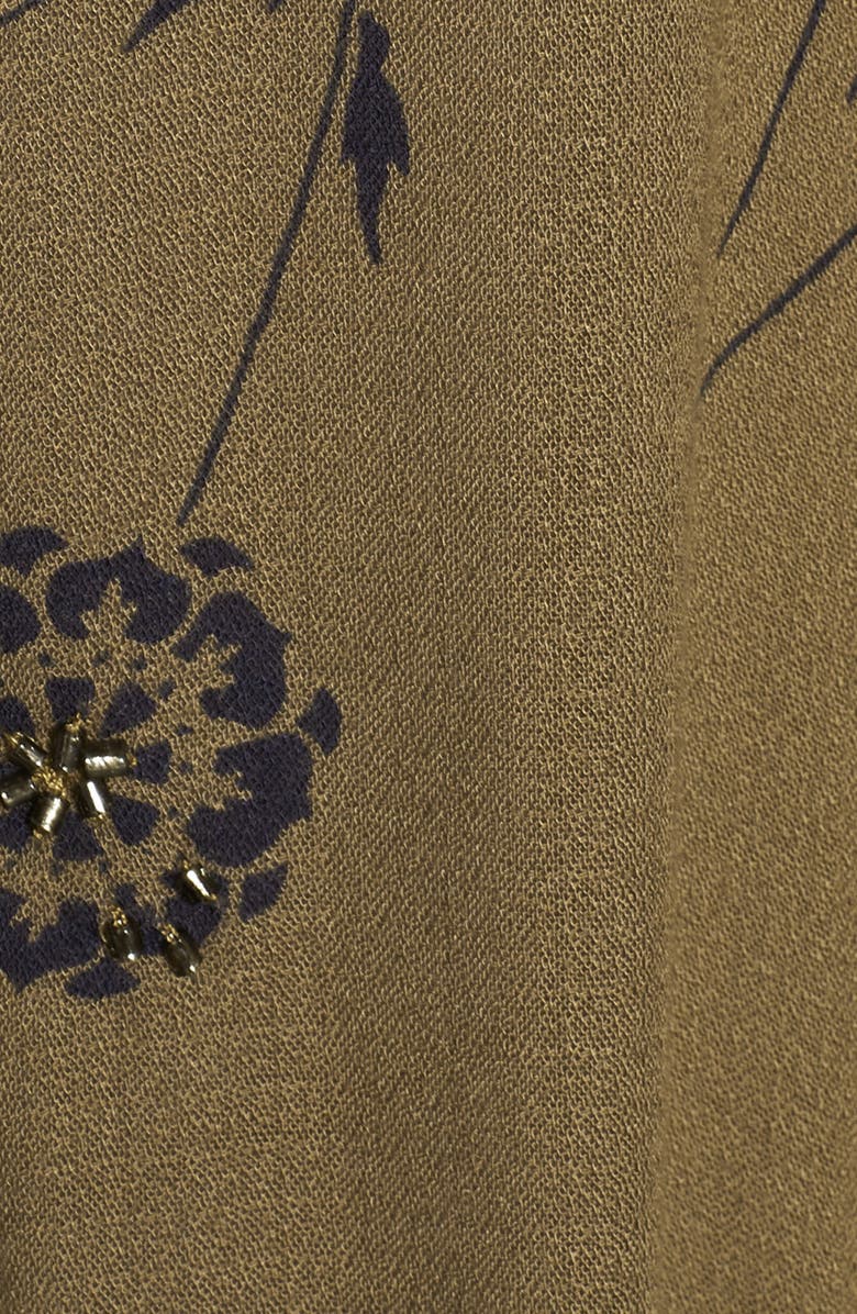 Hinge Embellished Floral Kimono, Alternate, color, 