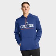 FANATICS Men's Fanatics Royal Edmonton Oilers Authentic Pro Rink Hoodie