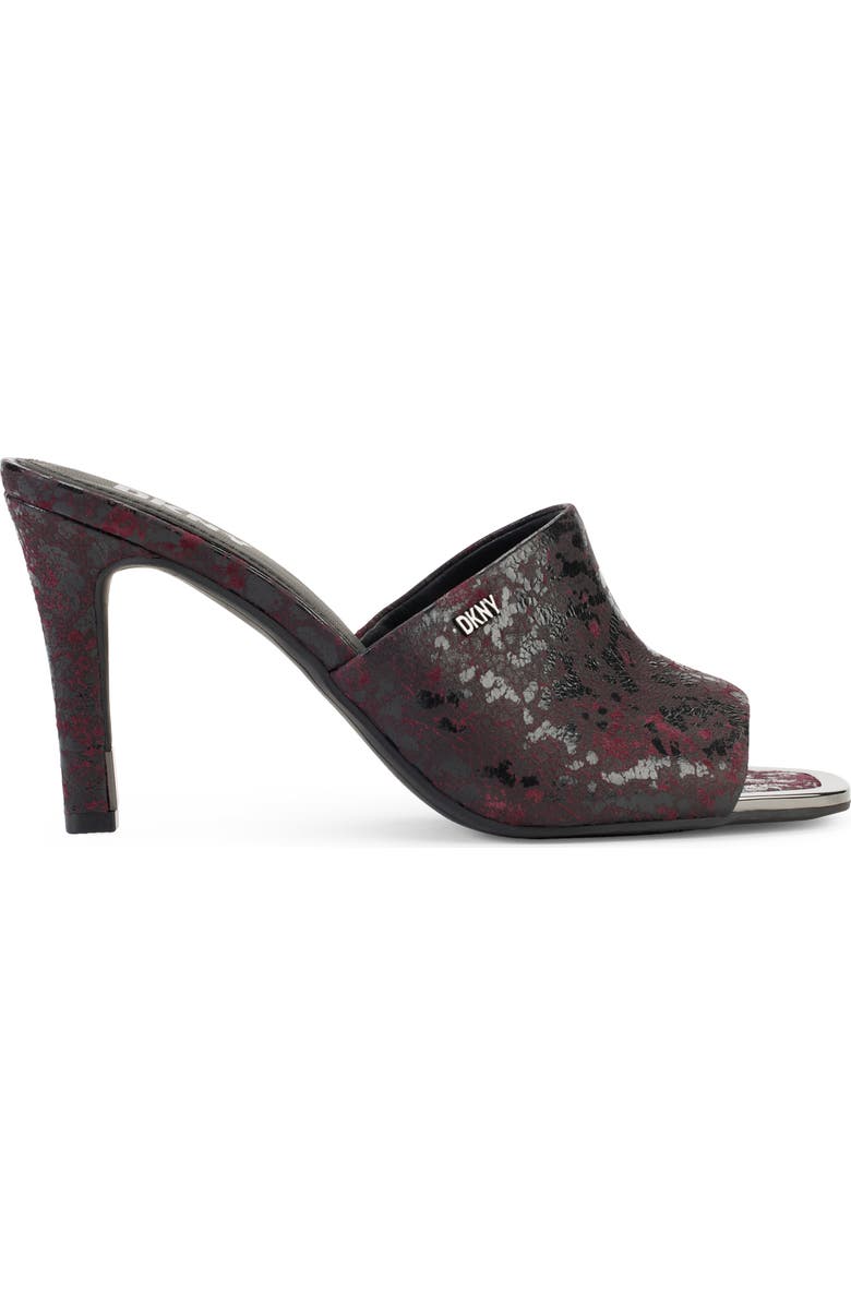 DKNY Bronx Slip-On Mule Sandal, Alternate, color, Bordeaux