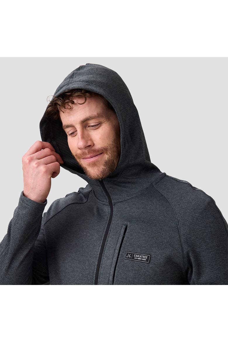 Unisex Baseline Midlayer Fleece Jacket, Alternate, color, Charcoal