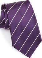 Ralph Lauren Purple Label Stripe Silk Tie