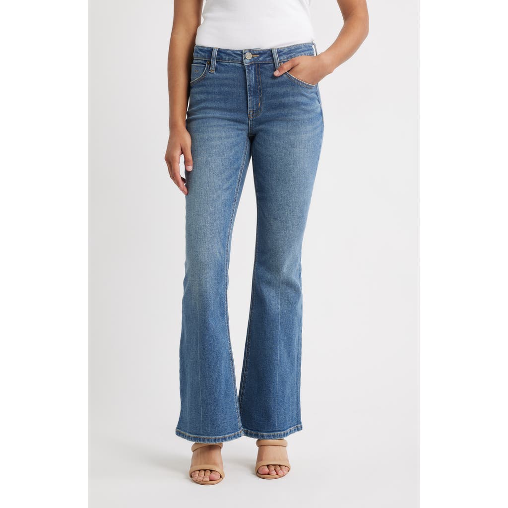 City Blues Eiffel Flare Jeans In Blue