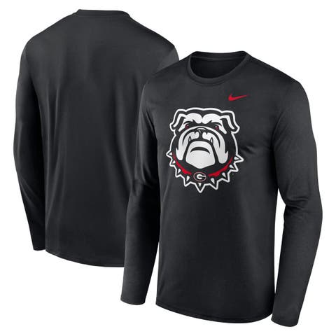 Men's Nike Black Georgia Bulldogs Primetime Alternate Logo Legend Performance Long Sleeve T-Shirt