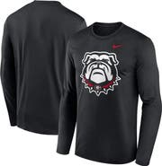 Nike Men's Nike Black Georgia Bulldogs Primetime Alternate Logo Legend Performance Long Sleeve T-Shirt