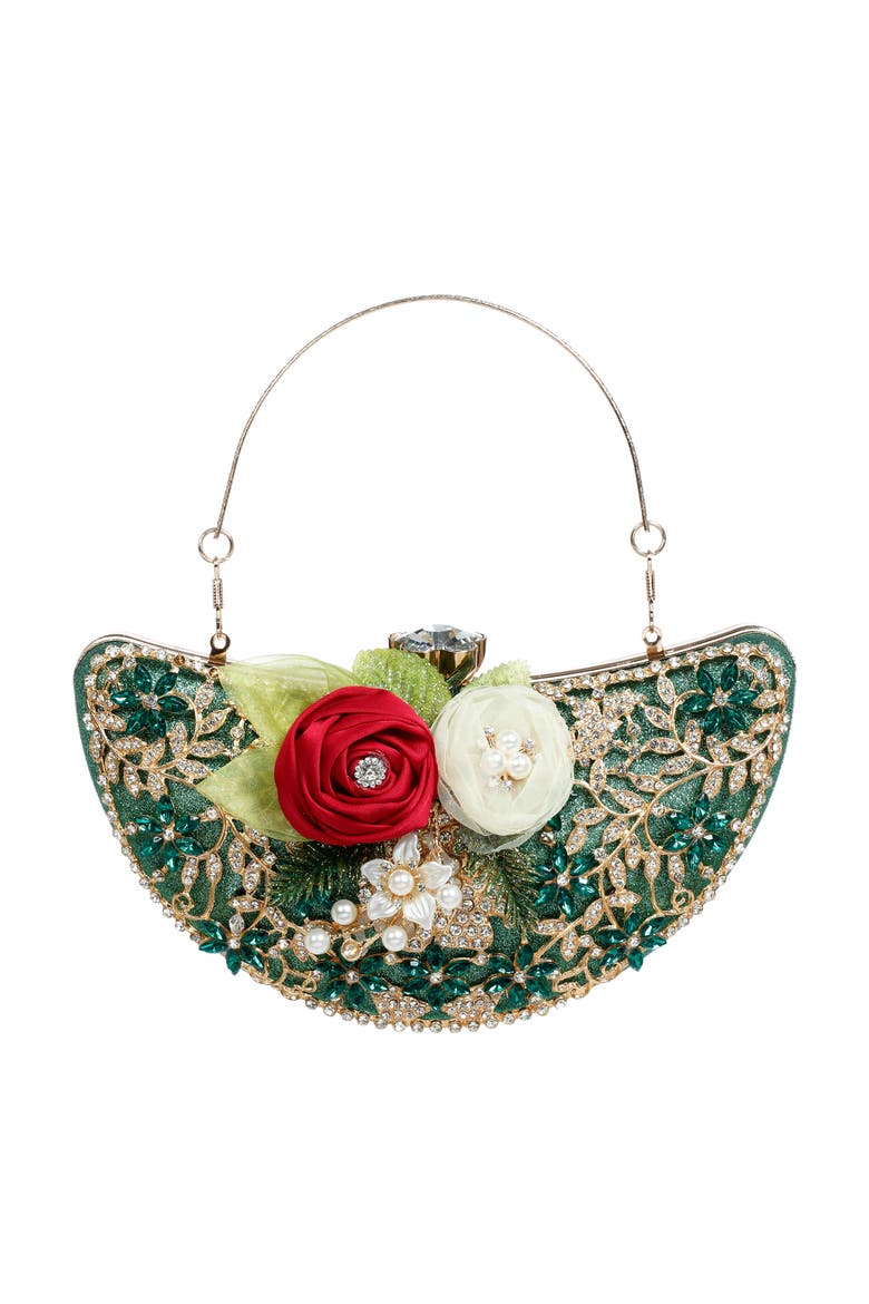 Green Bag, Halfmoon Ornament, Main, color, Green