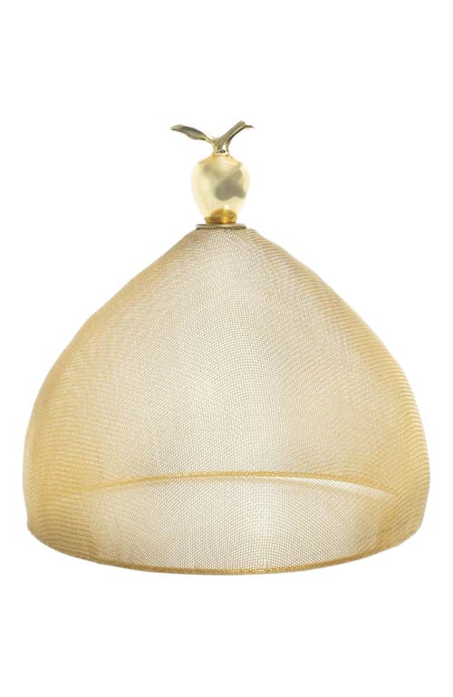 Lunares Gold Mesh Domes In Gold