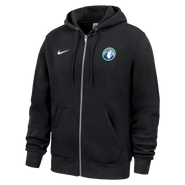 Nike Men's Nike Black Minnesota Timberwolves Club Fleece Full-Zip Hoodie