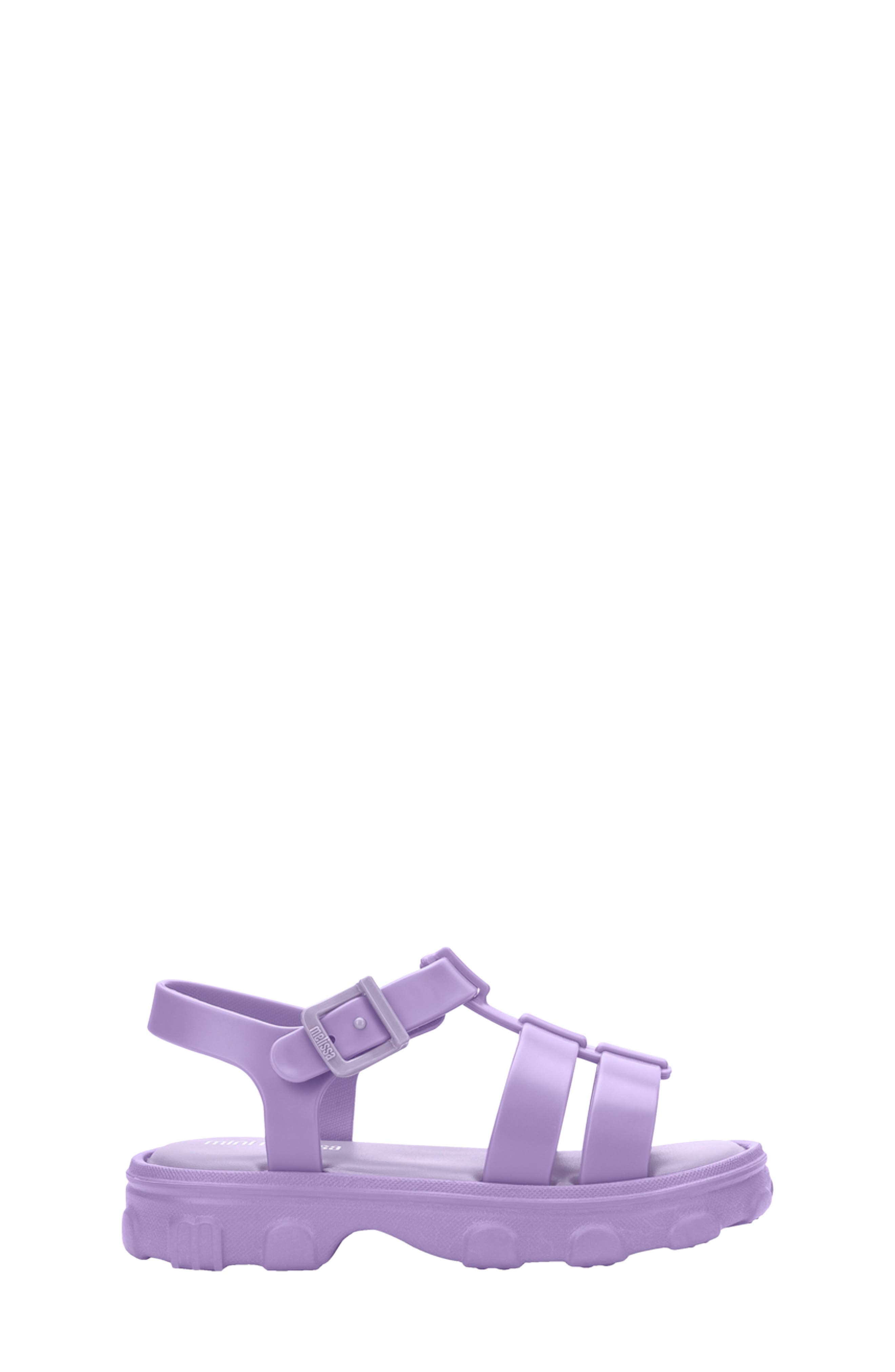 Mini Melissa Ella Fisherman Sandal, Alternate, color, Lilac