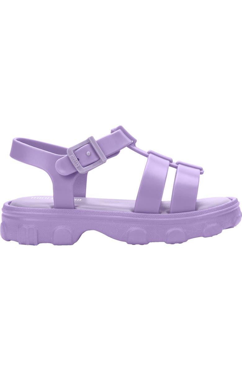 Mini Melissa Ella Fisherman Sandal, Alternate, color, Lilac
