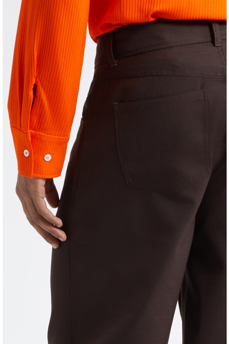Gino Barrel Leg Trousers, Alternate, color, FINE SLUDGE WOOL