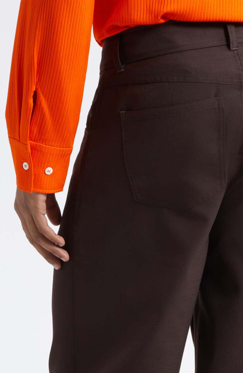 Séfr Gino Barrel Leg Trousers, Alternate, color, Fine Sludge Wool