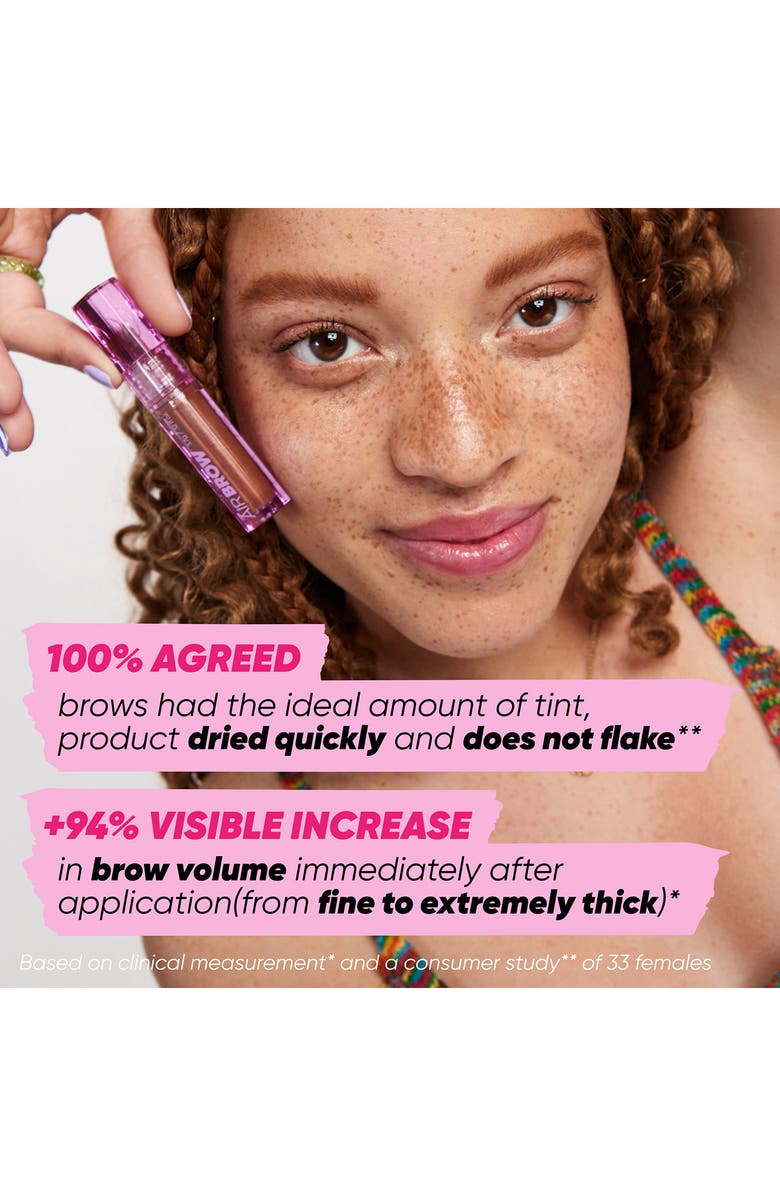 Kosas Air Brow Tinted Volumizing Treatment Gel, Alternate, color, Black