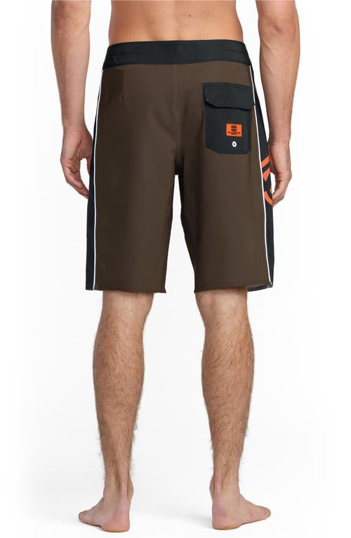 Billabong Spec 73 D Bah Pro Board Shorts In Brown