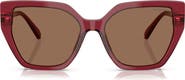 Swarovski Constella 56mm Polarized Irregular Sunglasses