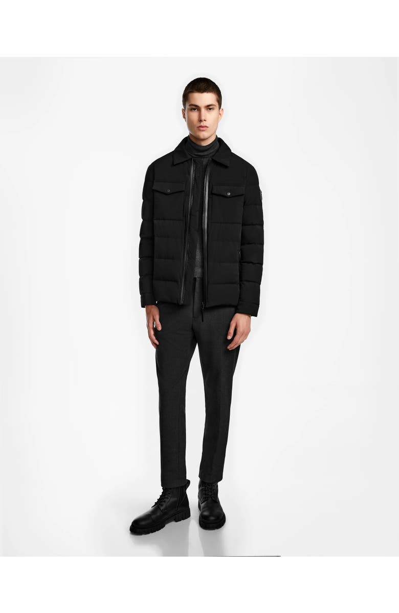 Rudsak Orno Men's Quilted Light Down Shirt Jacket, Main, color, 