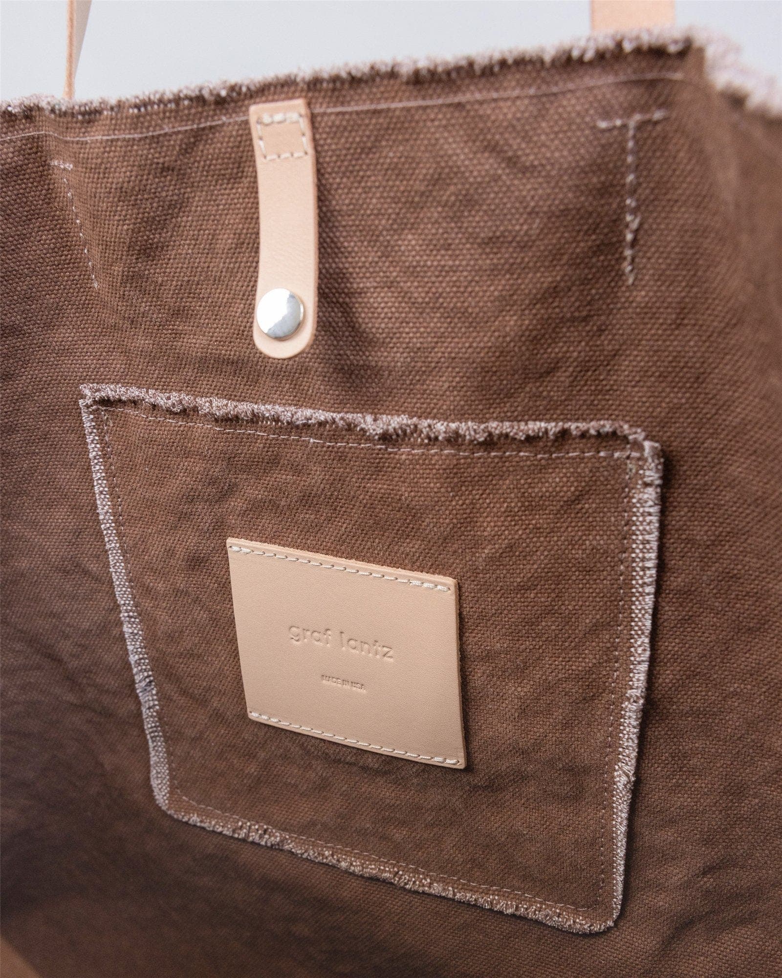 Graf Lantz Hana Canvas Boat Bag, Alternate, color, Sea Clay