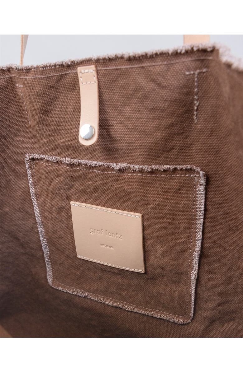 Graf Lantz Hana Canvas Boat Bag, Alternate, color, Sea Clay