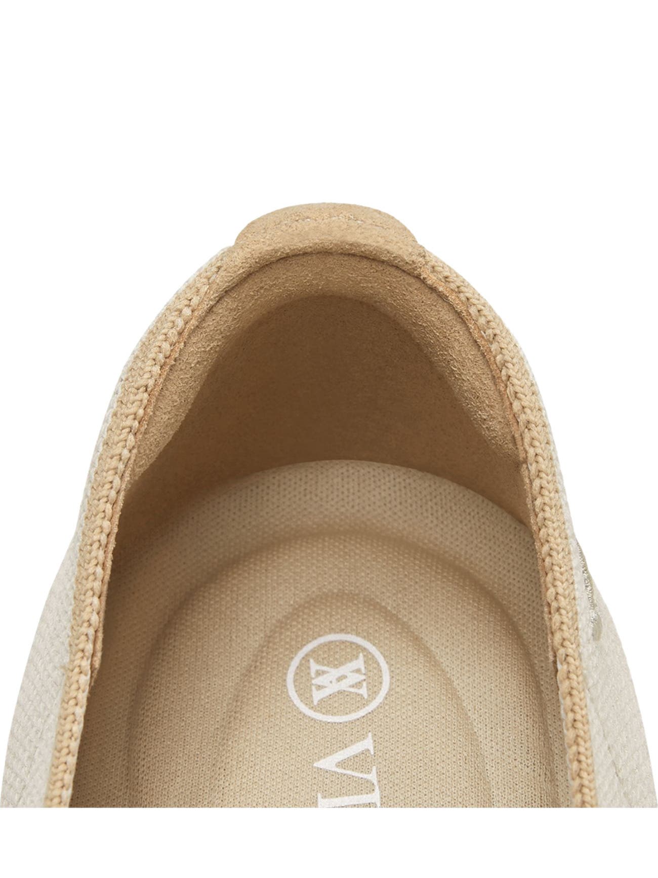 VIVAIA Pointed-Toe Bow Loafers, Alternate, color, Ivory Nude