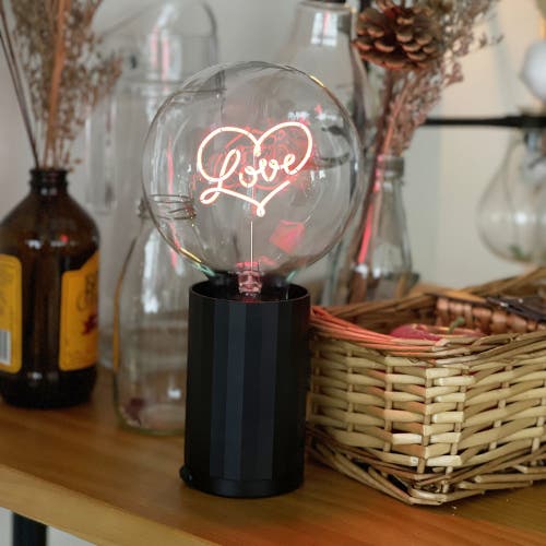 Mitb Love Portable Table Lamp In Blue