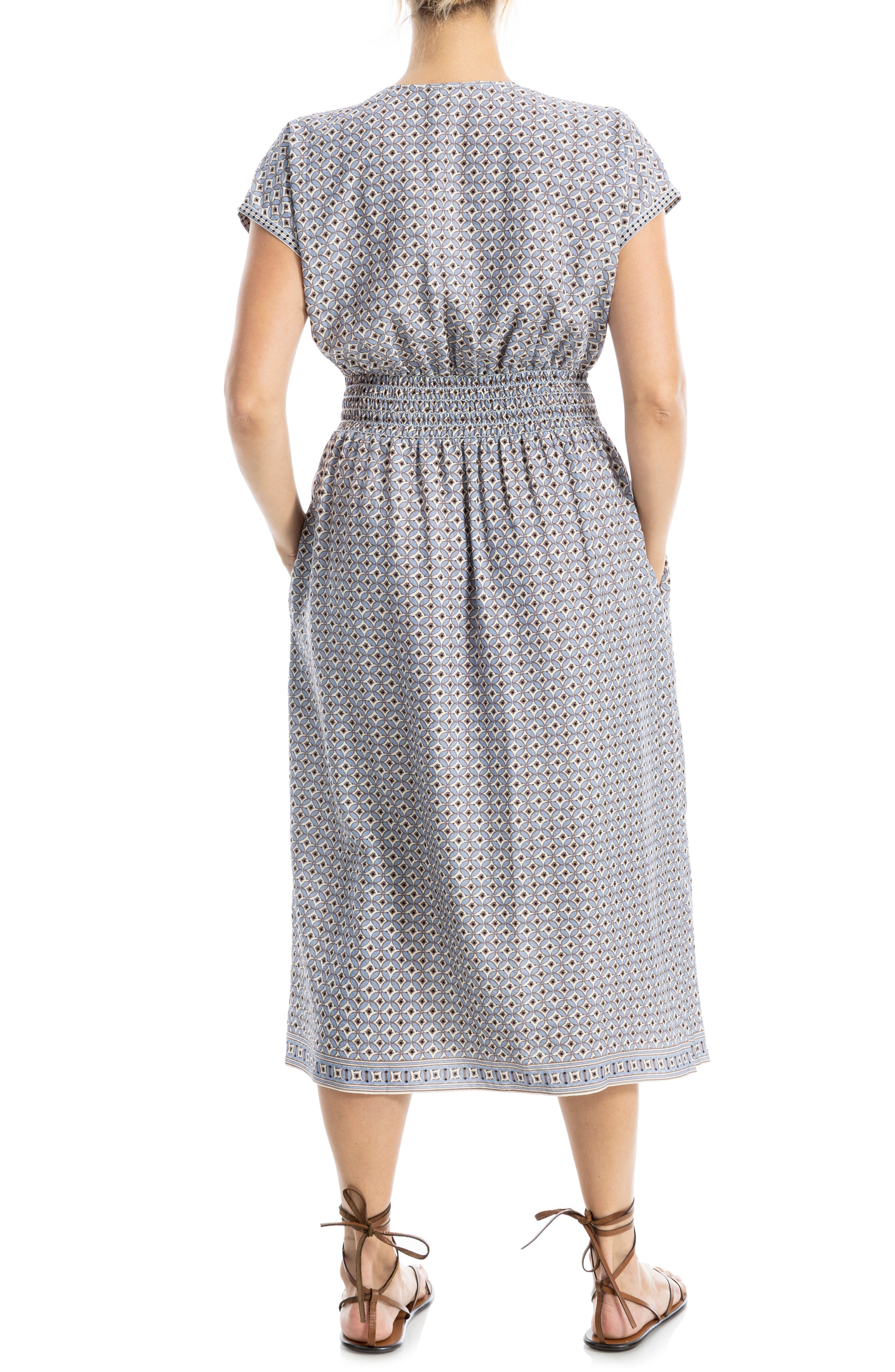 Front Pleat Midi Dress - image 4