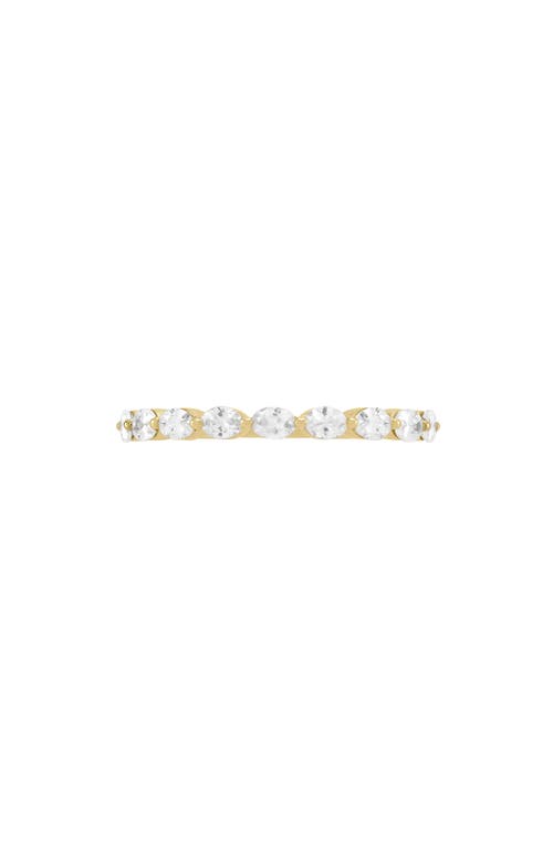 Frankie & Zoe Lab Grown Diamond Band Ring In Gold