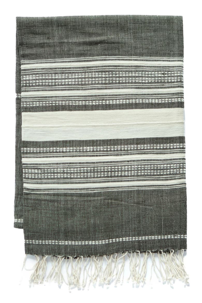 Genale Hand Towel, Main, color, Grey / Natural