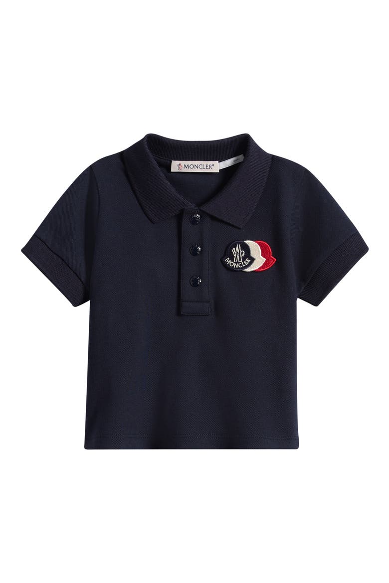 Kids' Stretch Cotton Polo, Main, color, NAVY