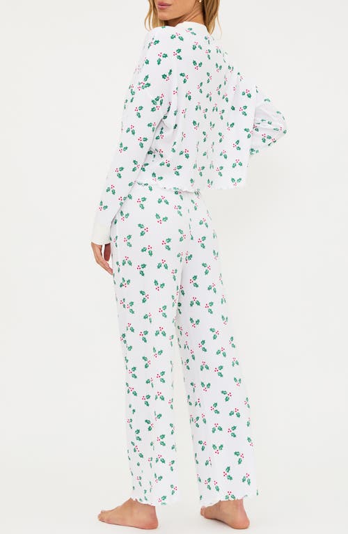 Beach Riot Pacific Pajamas In White