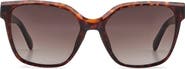 Fossil 55mm Gradient Cat Eye Sunglasses