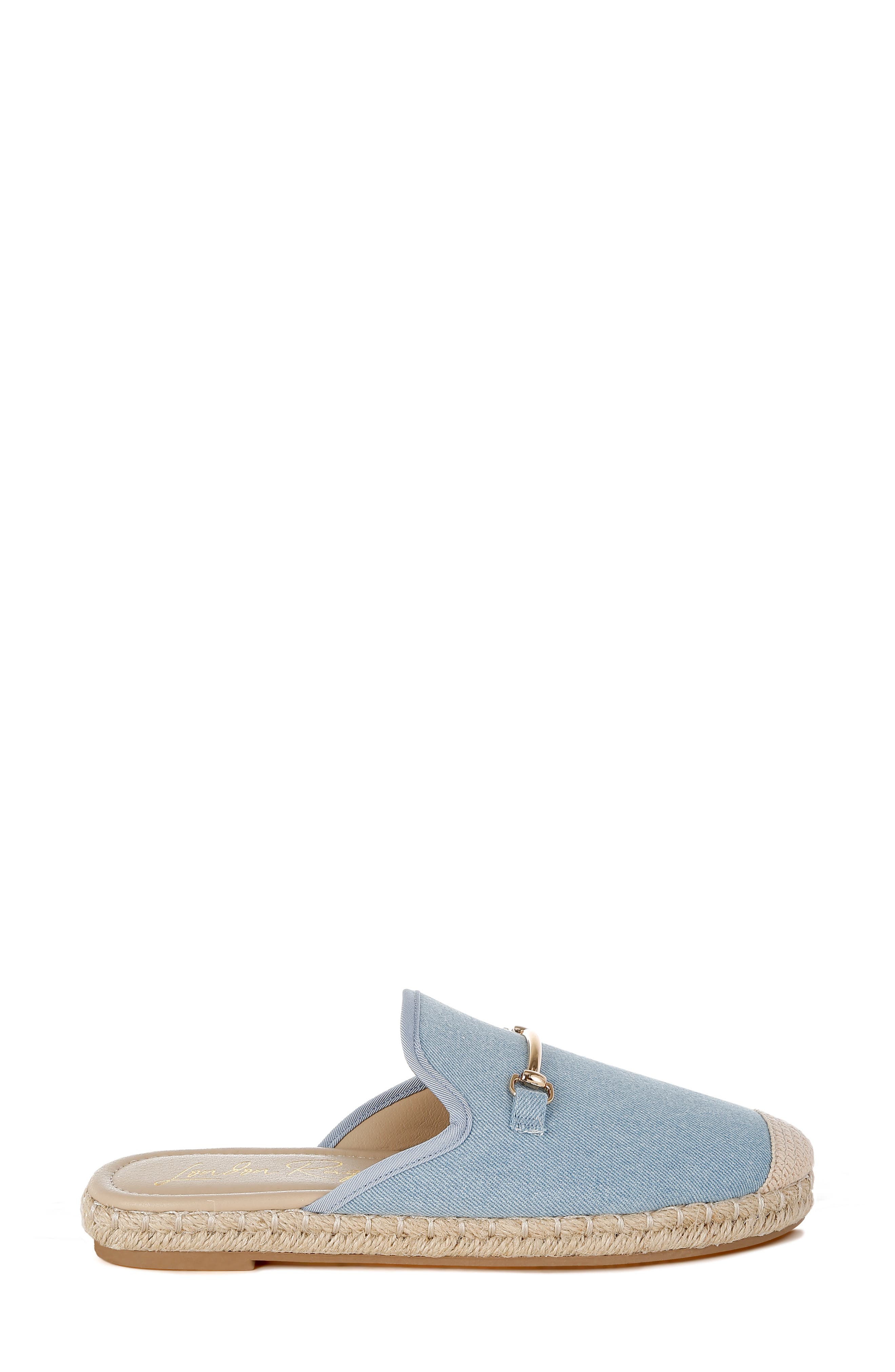LONDON RAG Midori Bit Espadrille Mule, Alternate, color, Denim