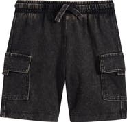 MILES THE LABEL Kids' Organic Cotton Cargo Shorts