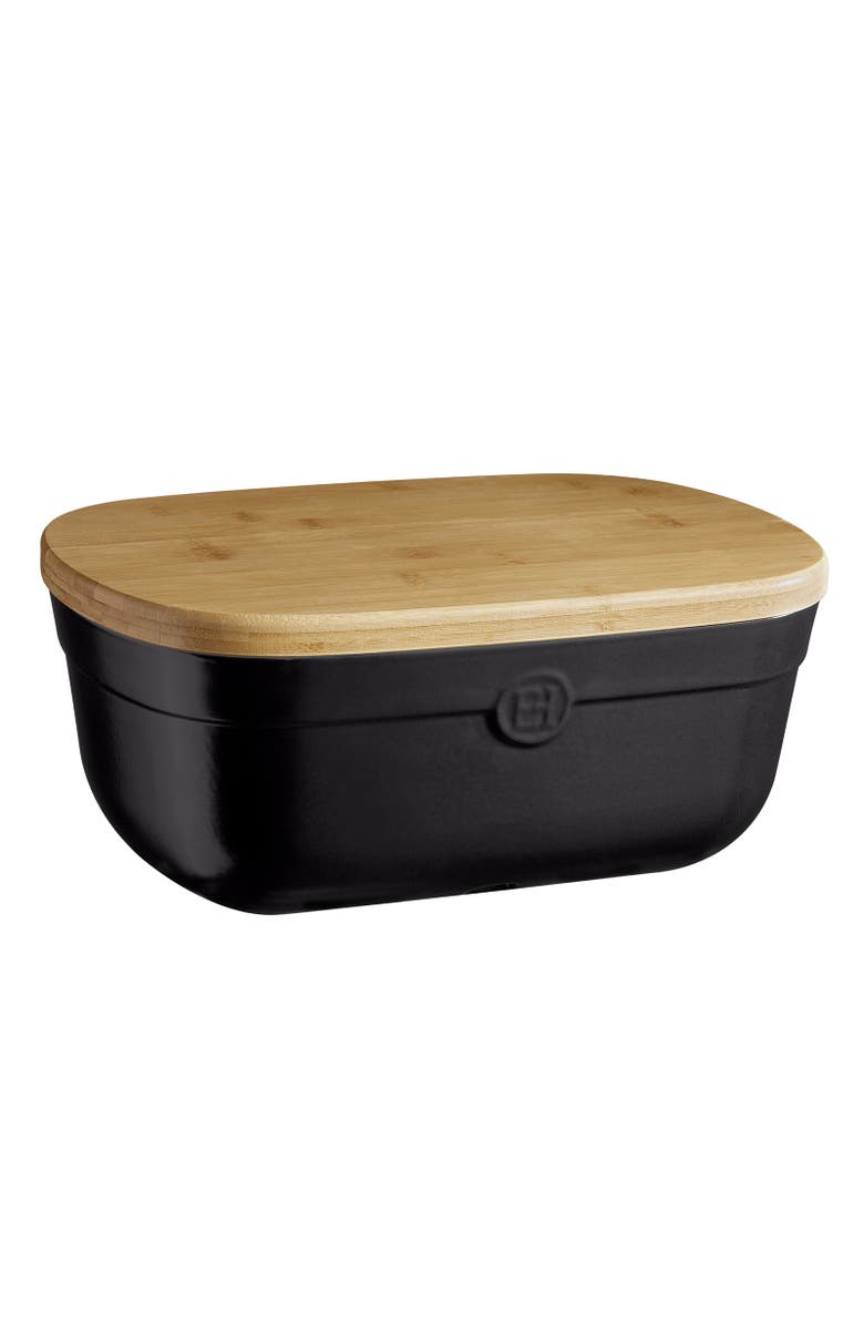 Emile Henry Bread Box, Main, color, Truffle