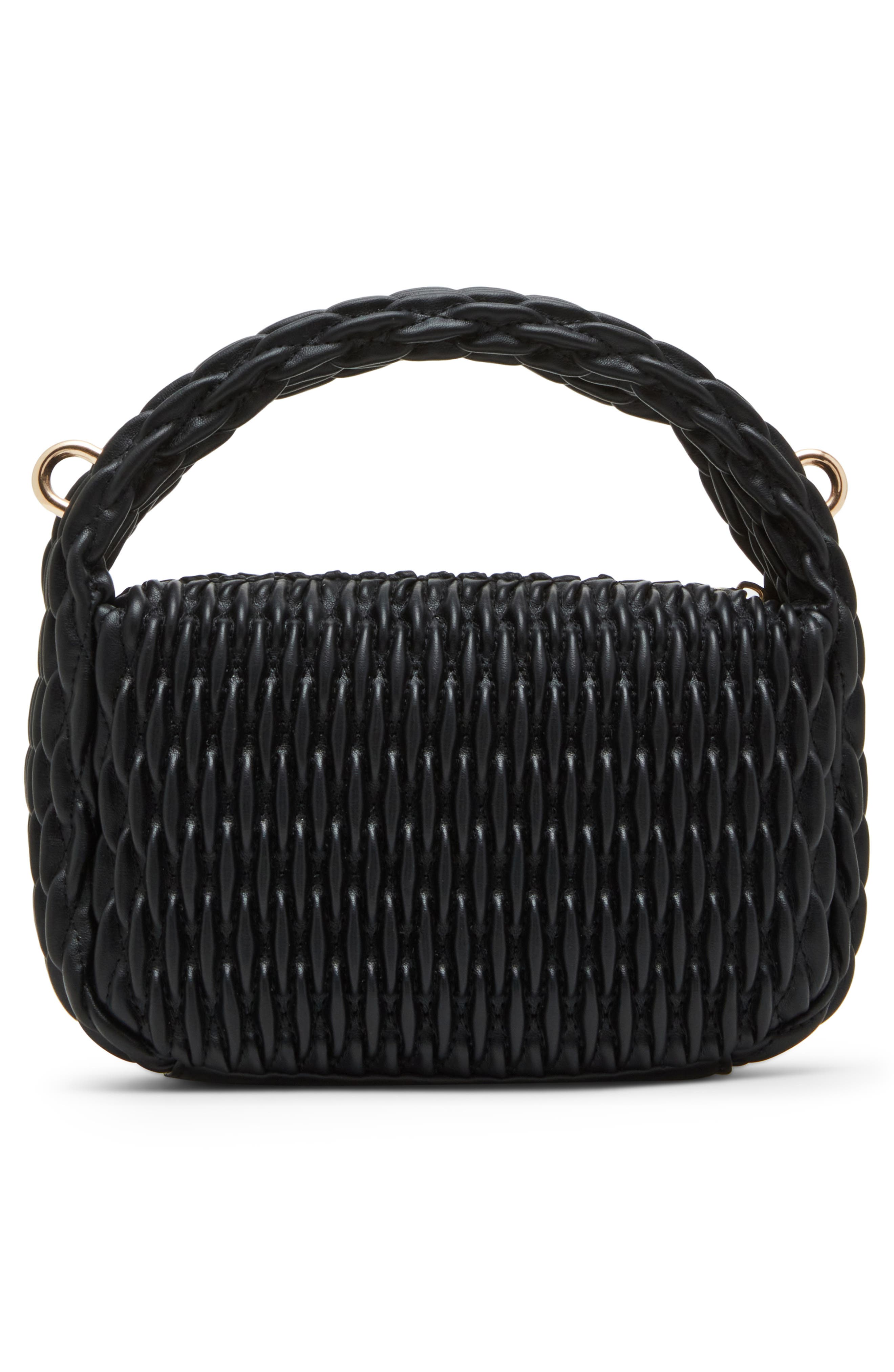 Anne Klein Smock Textured Top Handle Bag, Alternate, color, 