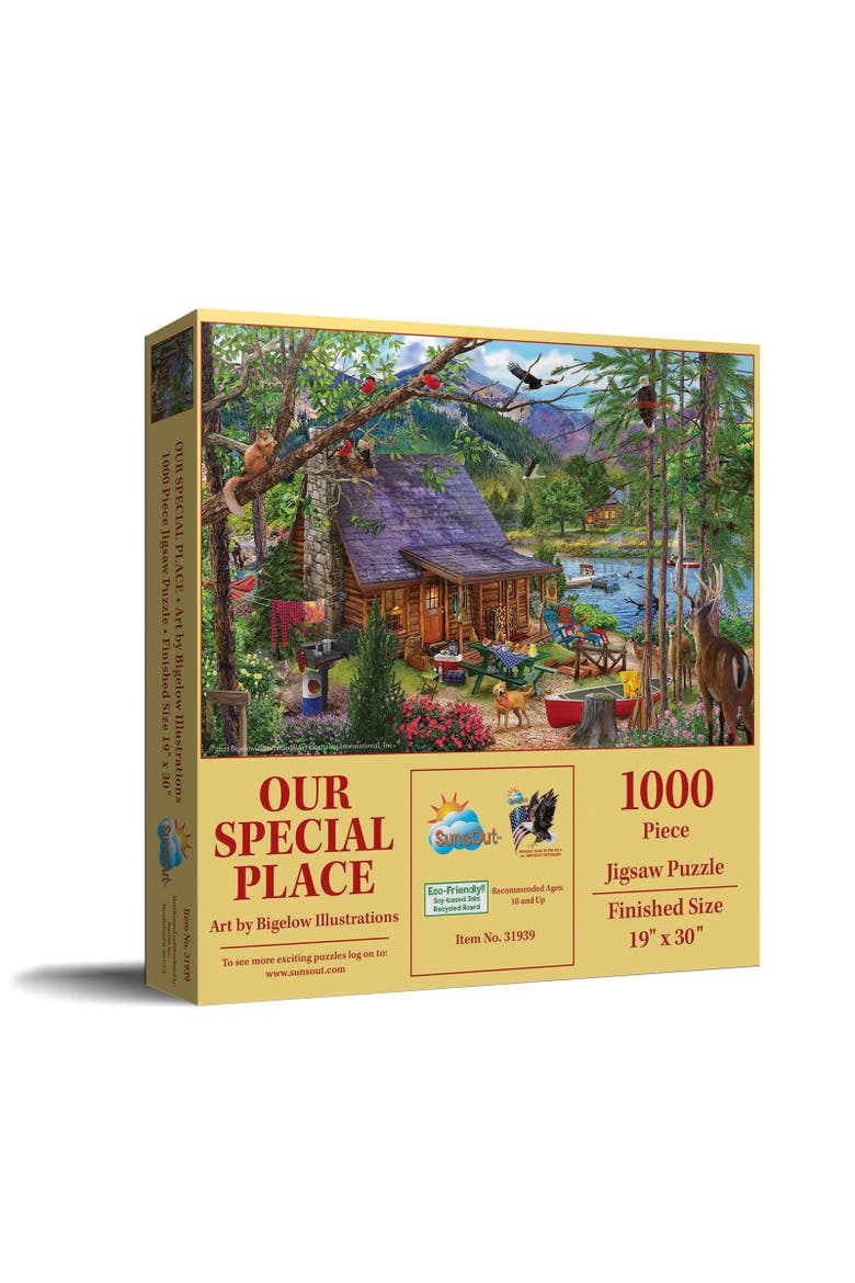 Our Special Place 1000 piece Jigsaw Puzzle for Adults, Main, color, Multicolor