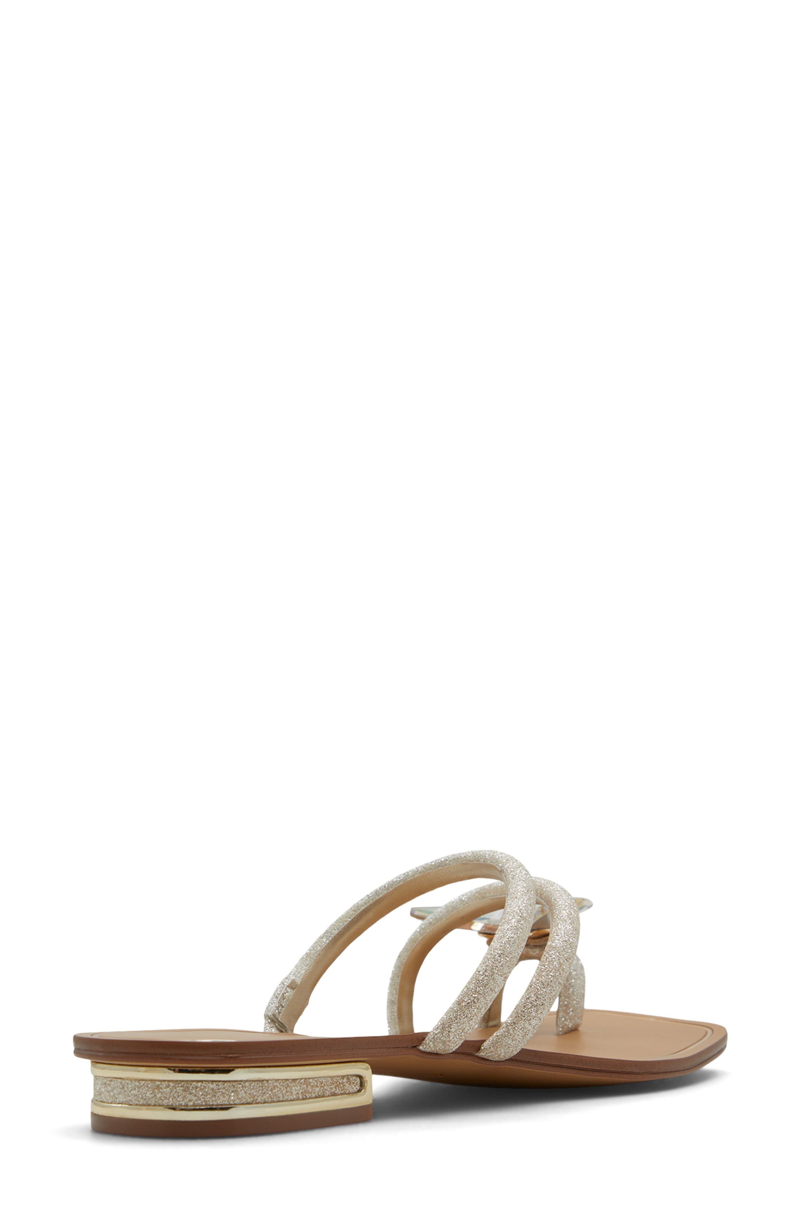 ALDO Garberia Crystal Butterfly Sandal, Alternate, color, 