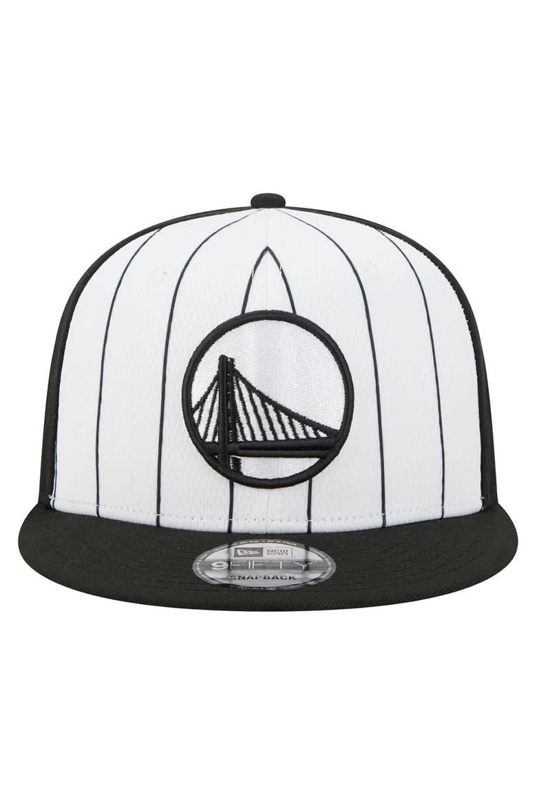 Men's New Era  White Golden State Warriors 2025 NBA Tip Off 9FIFTY Snapback Hat, Alternate, color, White