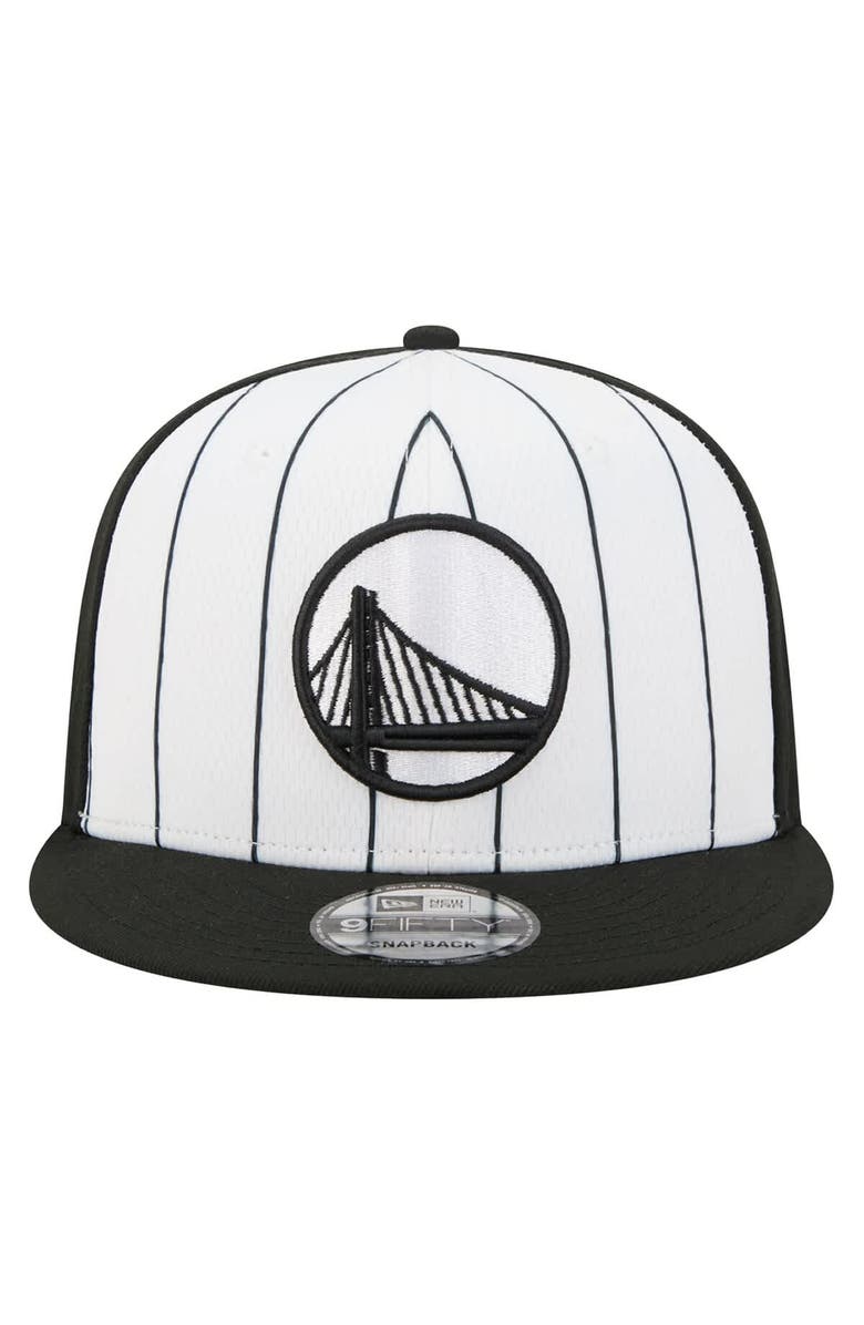New Era Men's New Era  White Golden State Warriors 2025 NBA Tip Off 9FIFTY Snapback Hat, Alternate, color, White