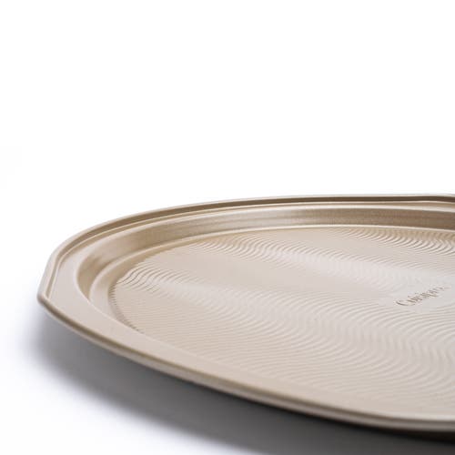 Cuisipro 14-inch Steel Nonstick Pizza Pan In Brown