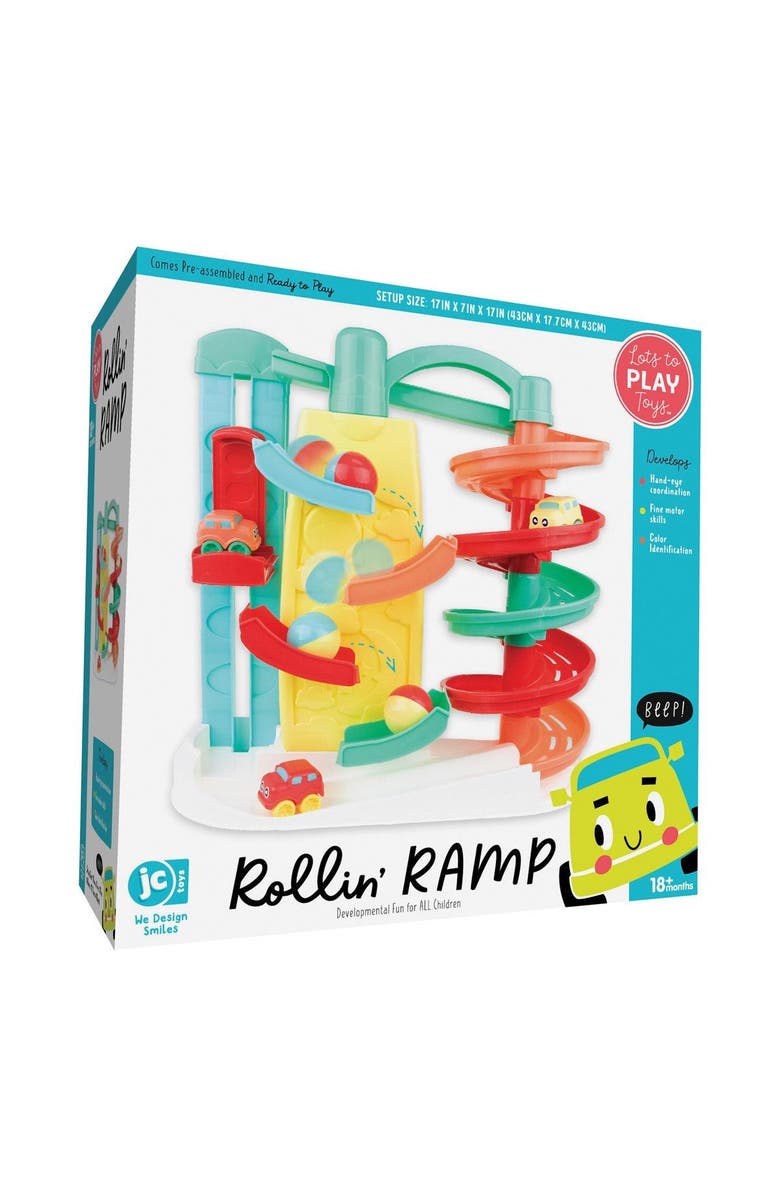 JC Toys Rollin' Ramp with Car Lift, Alternate, color, Multicolored