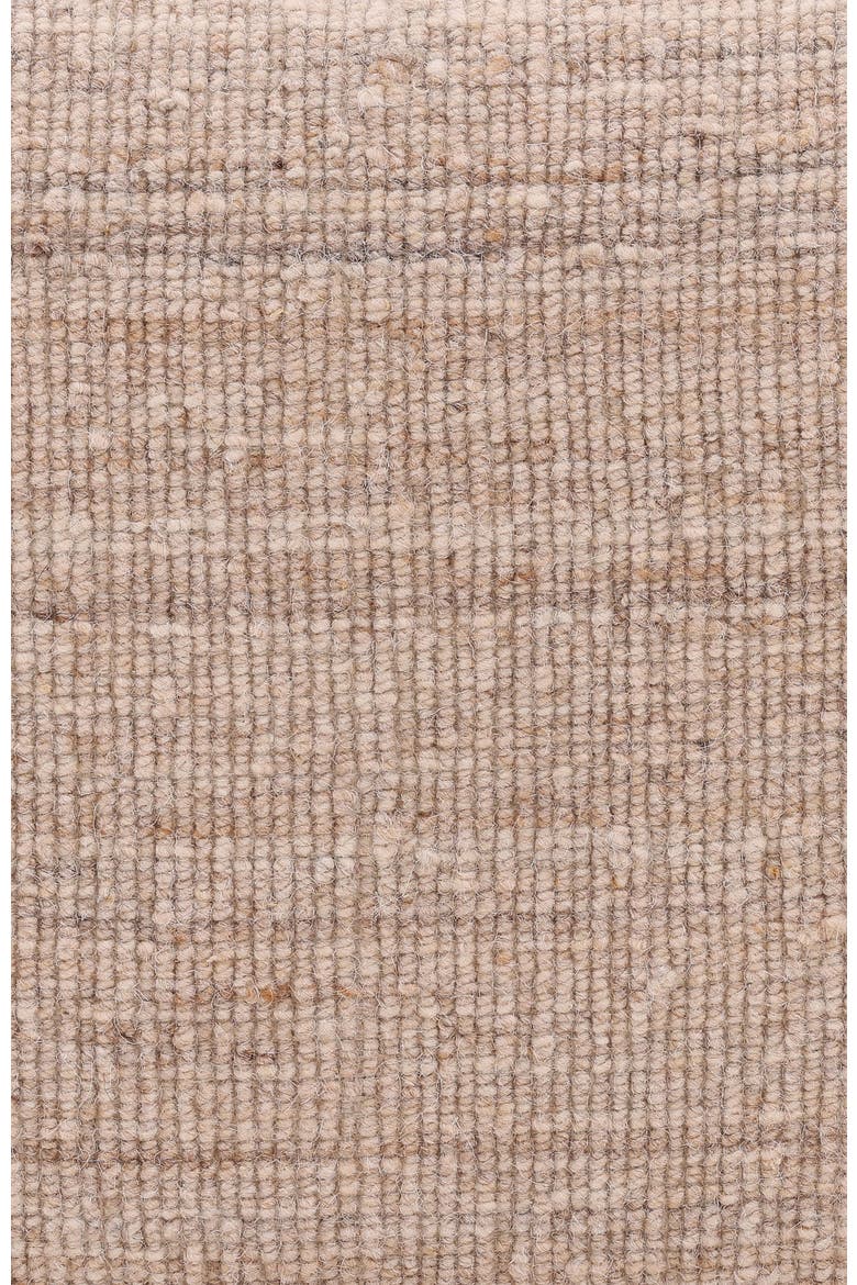 Yara Handwoven Wool Accent Stool, Alternate, color, Beige
