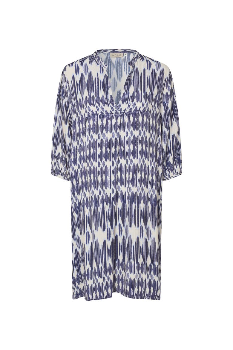 Manyvorae Relaxed Draped Dress, Alternate, color, Medieval Blue